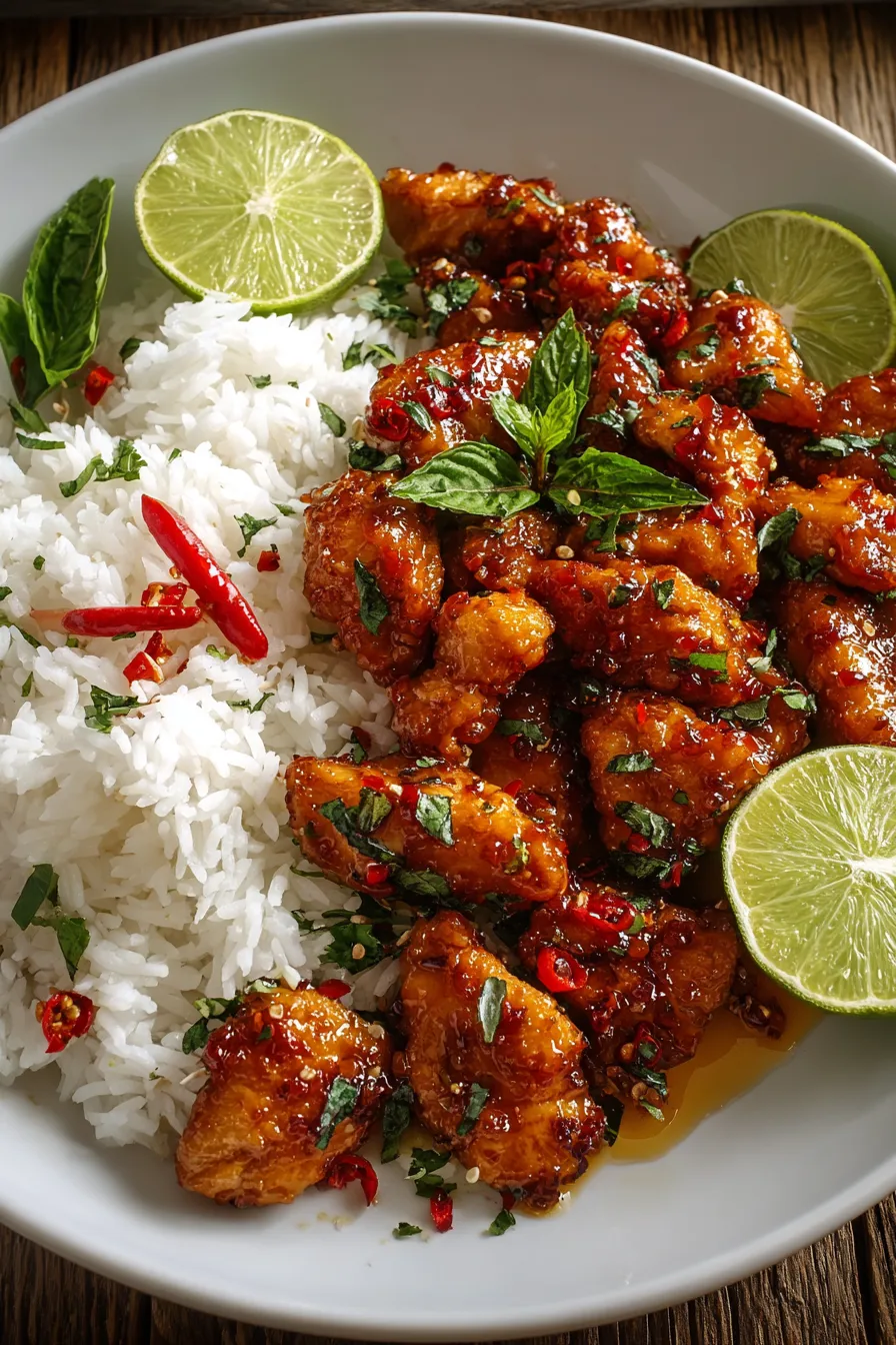 Sweet & Spicy Thai Chicken Meal Prep for Any Meal